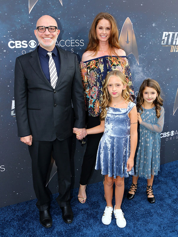 Star Trek: Discovery EP Akiva Goldsman and family