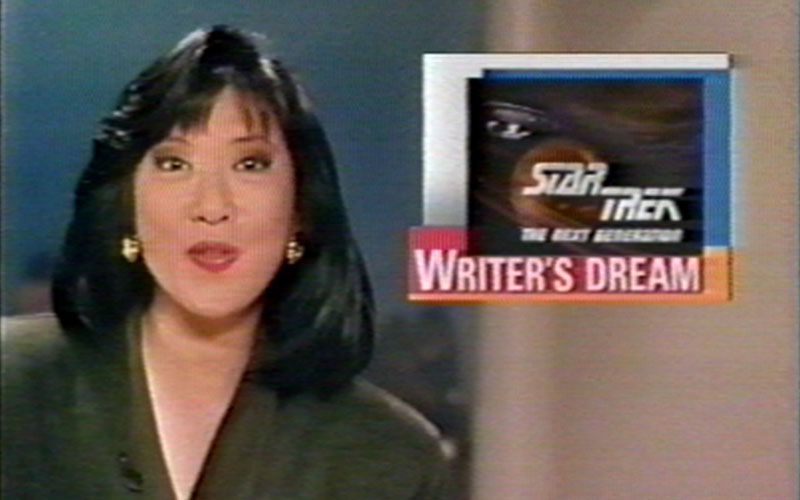 Star Trek: TNG segment on WPIX