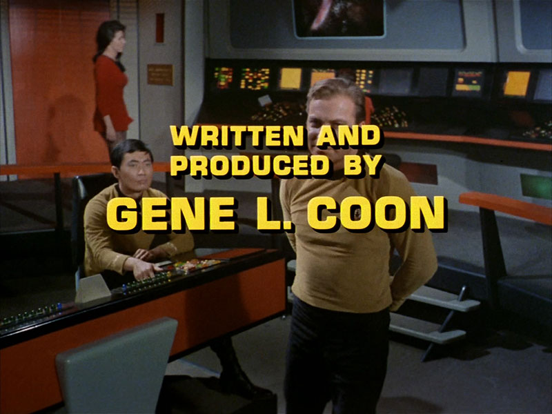 Gene L. Coon's credit on The Original Series