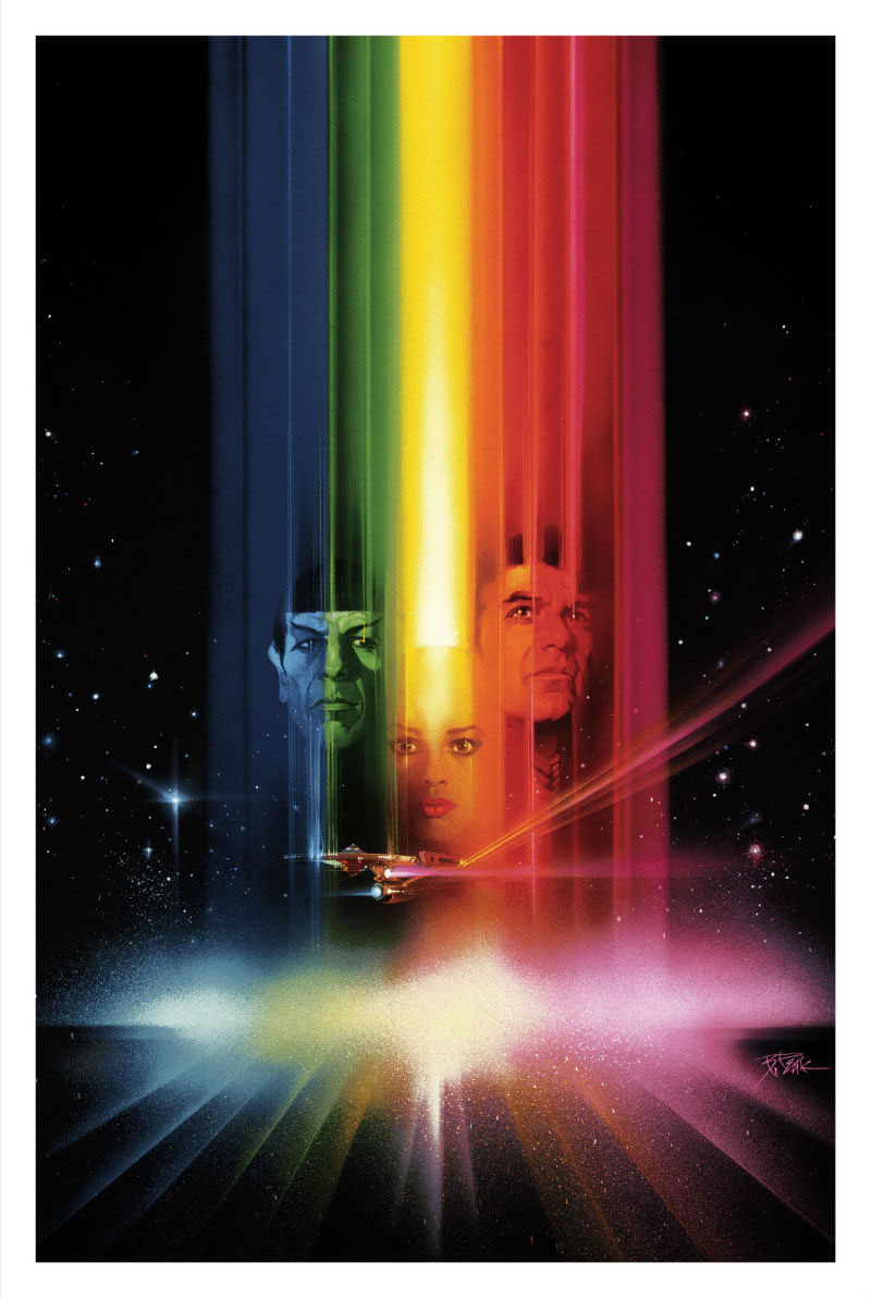 Limited edition version of the Star Trek: The Motion Picture print