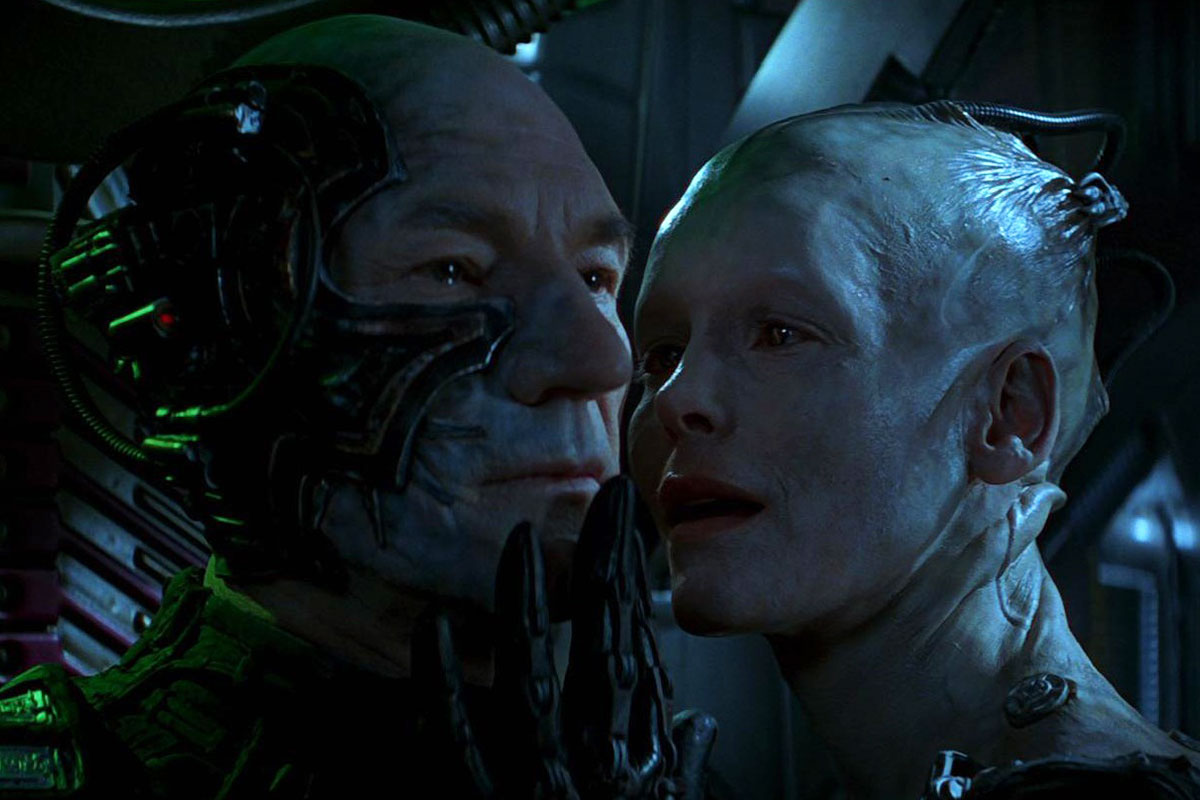 Locutus and the Borg Queen