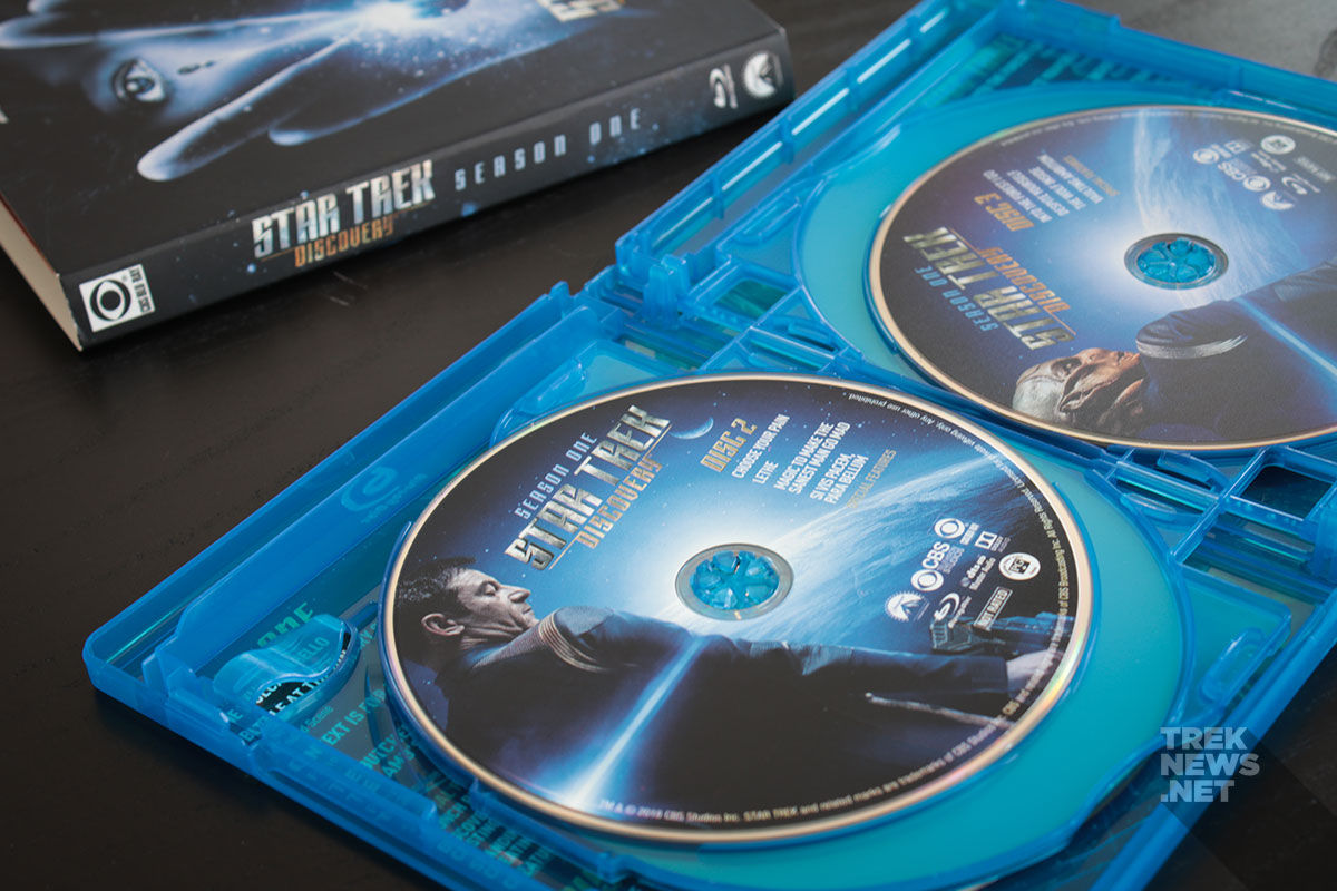 Star Trek: Discovery – Season 1 packaging