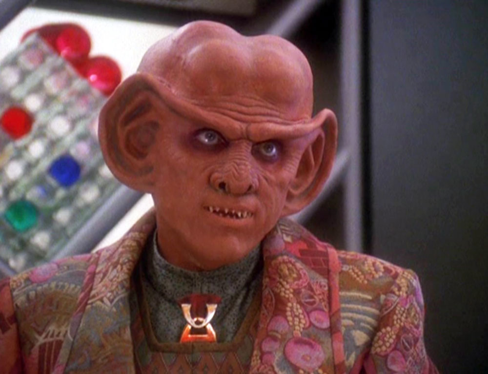 Shimerman as Quark on DS9