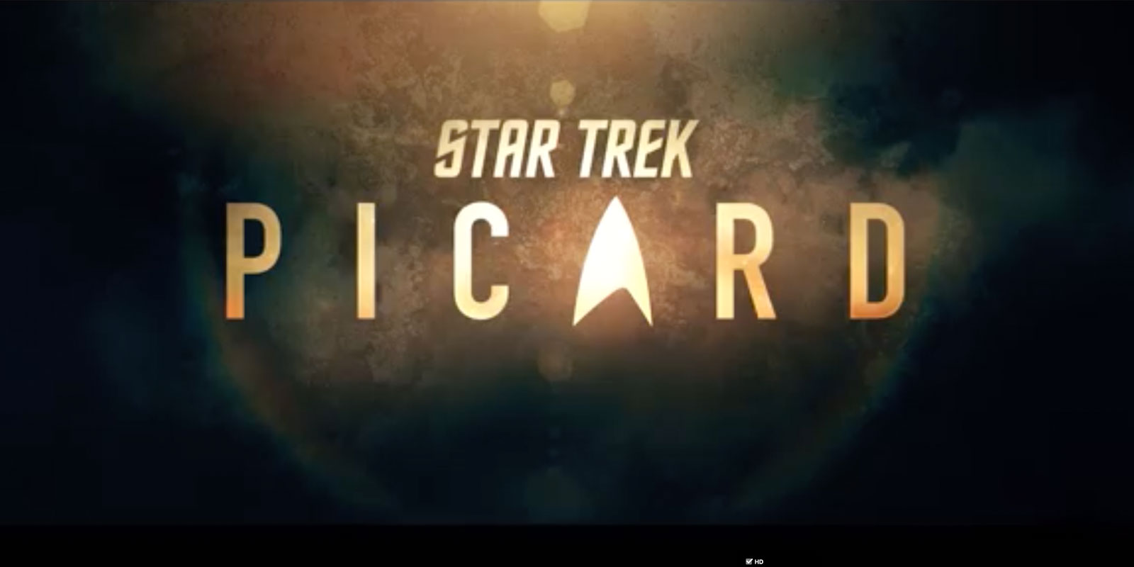 First Look At Patrick Stewart In STAR TREK PICARD Series Logo 