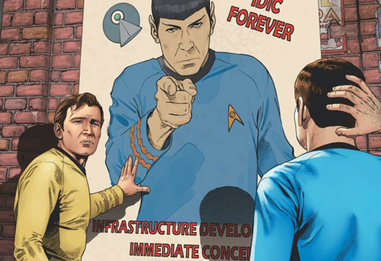 [REVIEW] Spock Has Presidential Aspirations in ‘Star Trek: Year Five’ Issue 4