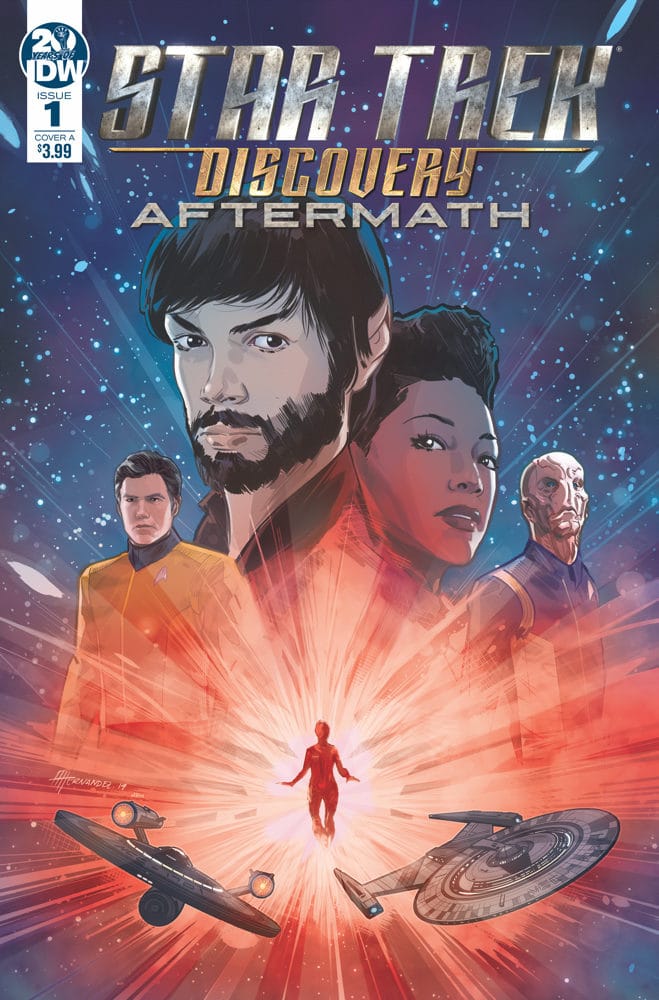 Star Trek: Discovery Aftermath #1 cover by Angel Hernandez