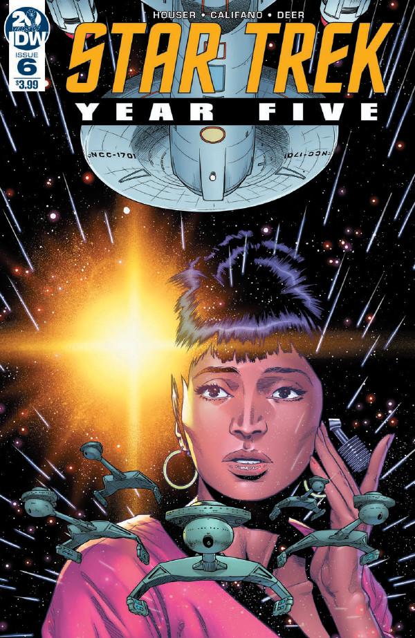Star Trek Year Five #6 Regular Cover by Stephen Thompson