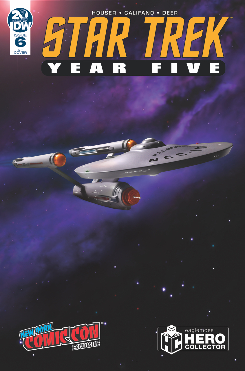NYCC 2019 Limited Edition variant cover for STAR TREK: YEAR FIVE #6