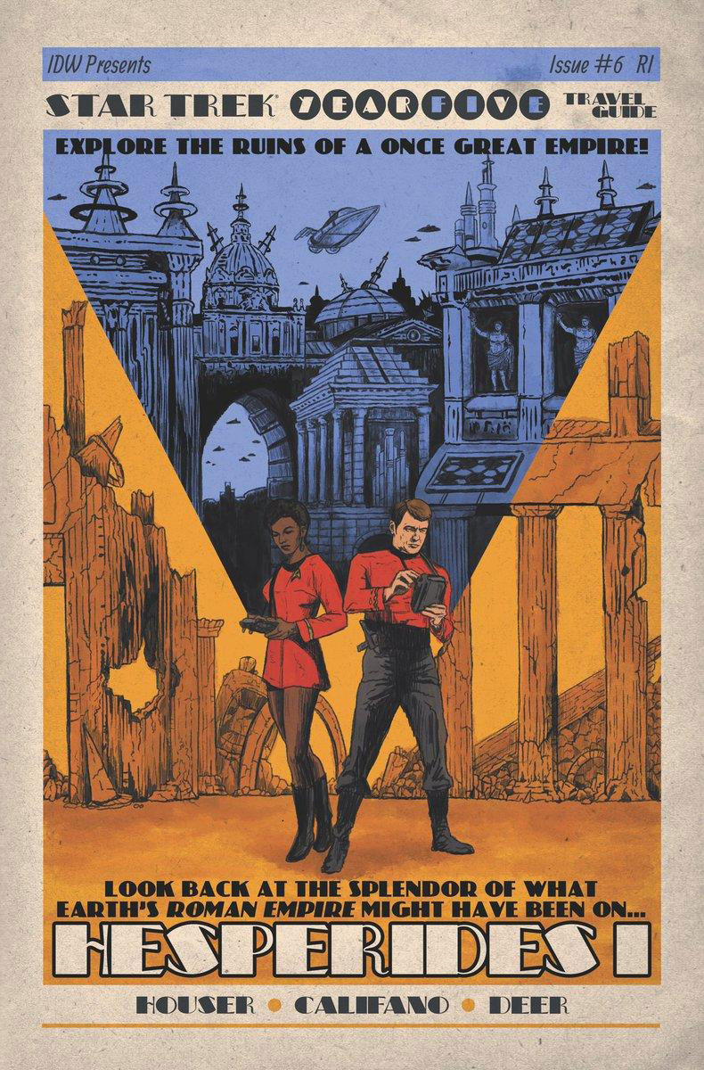 Star Trek Year Five #6 alternate cover art