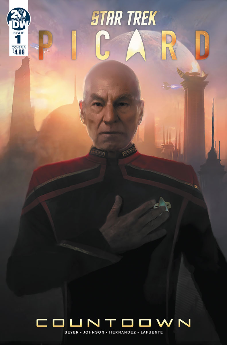 Star Trek: Picard – Countdown, Issue 1 cover art