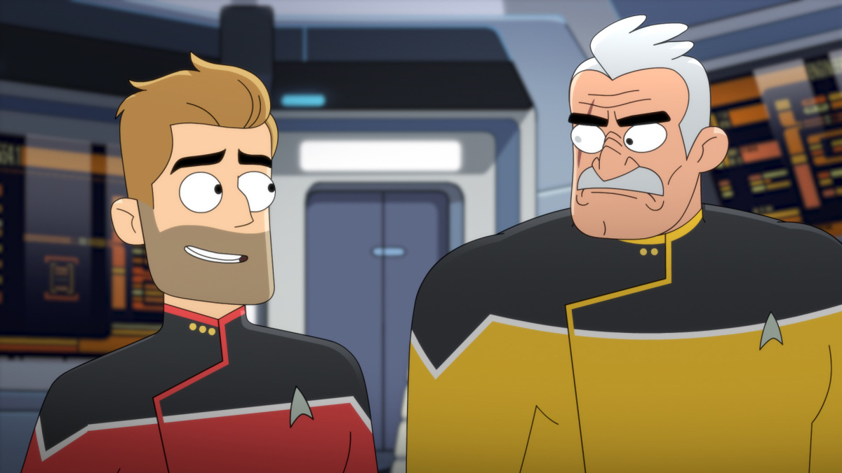 Jerry O’Connell as Commander Jack Ransom and Fred Tatasciore as Lieutenant Shaxs