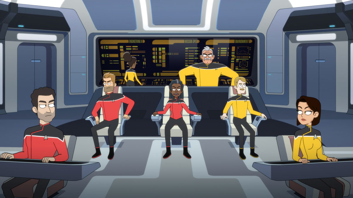 Jerry O’Connell as Commander Jack Ransom, Dawnn Lewis as Captain Carol Freeman, Fred Tatasciore as Lieutenant Shaxs and Paul Scheer as Lt. Commander Andy Billups