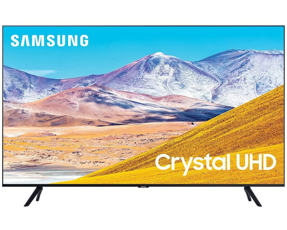 SAMSUNG 50-inch Class Crystal UHD TU-8000 Series - 4K UHD HDR Smart TV with Alexa Built-in (UN50TU8000FXZA, 2020 Model)