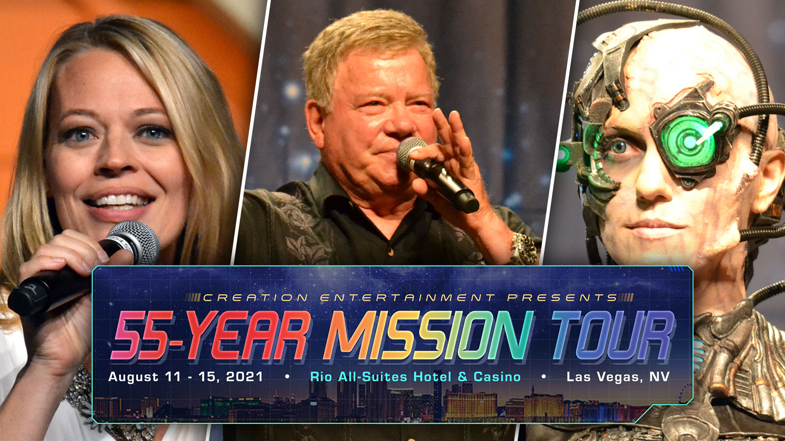 '55-Year Mission Tour' With More Than 100 Star Trek Guests Set To Beam Down To Las Vegas In August