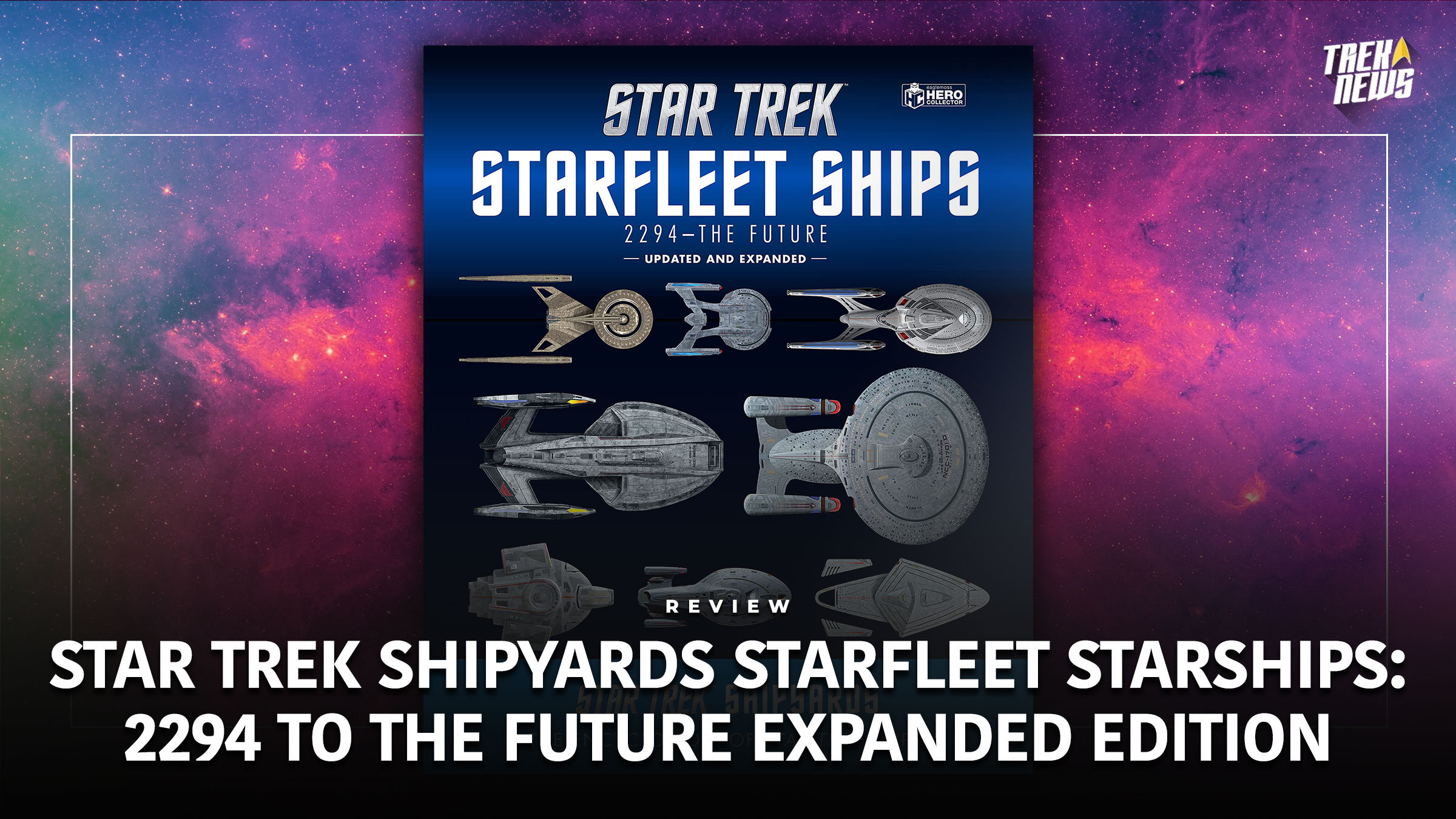 Star Trek Shipyards Starfleet Starships: 2294 To The Future Review: Newly Expanded Edition Adds Ships From ‘Discovery’ And ‘Picard’