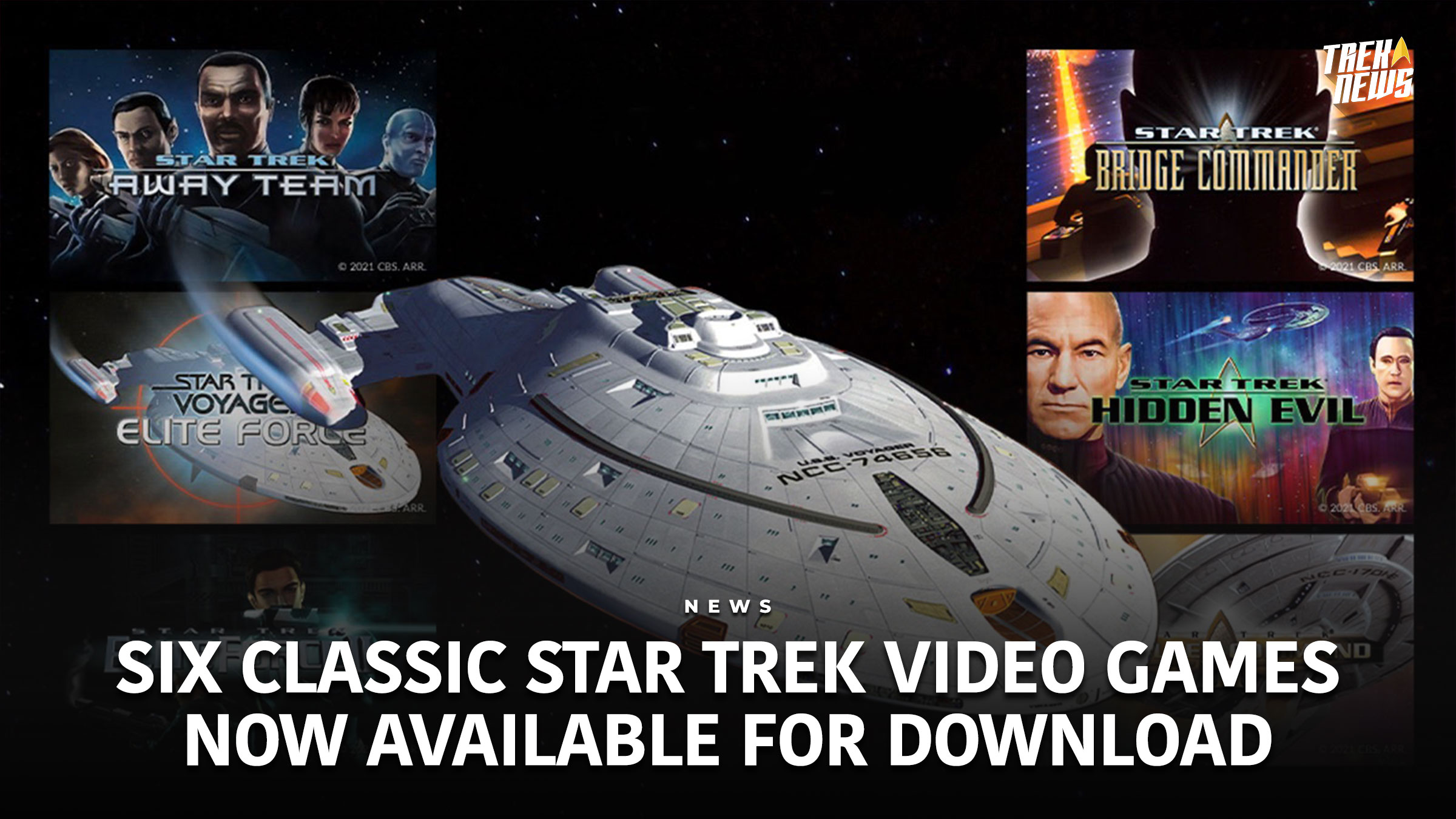 Six Classic Star Trek Video Games Now Available For Download