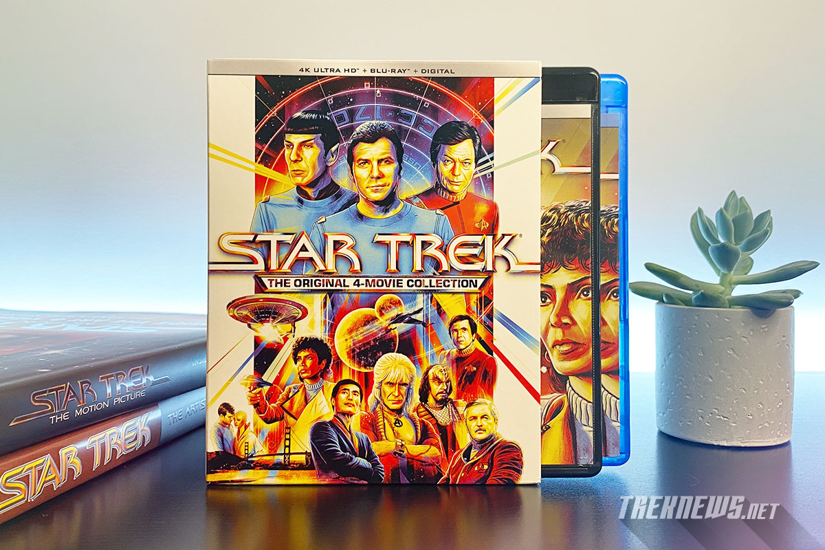 Star Trek: The Original 4-Movie Collection packaging