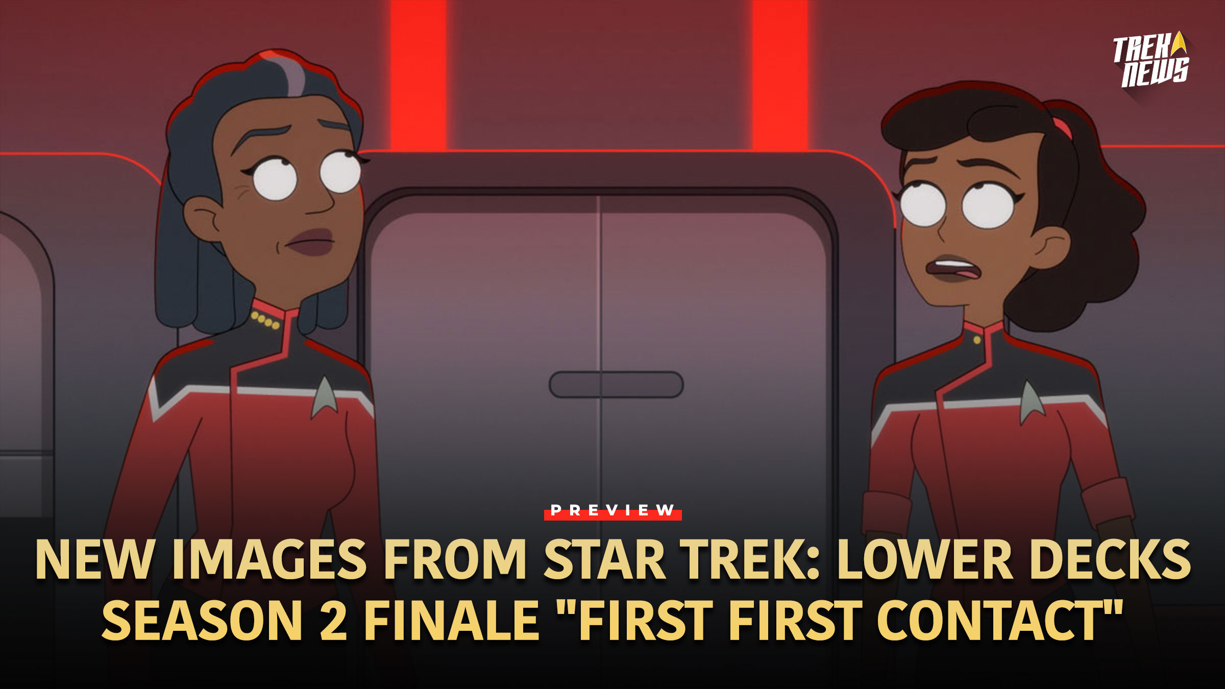 New Images From Star Trek: Lower Decks Season 2 Finale “First First Contact”