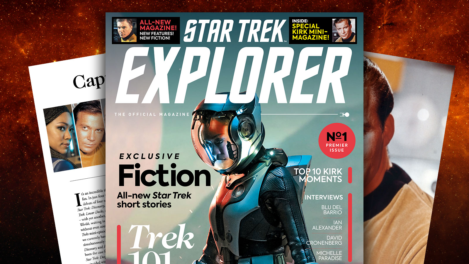 The Official Star Trek Magazine Returns As ‘Star Trek Explorer’ + Details On How You Could Win A One-Year Subscription