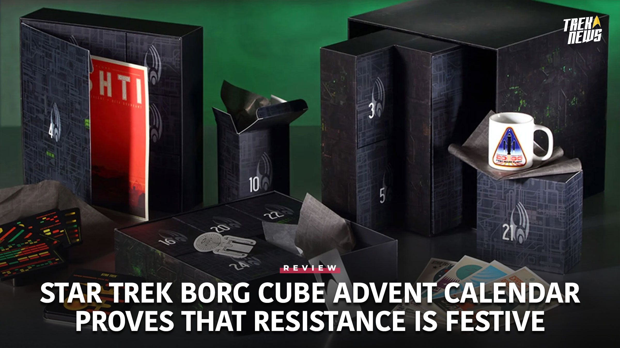 Star Trek Borg Cube Advent Calendar Review: Resistance Is Festive — But It Comes With A Price