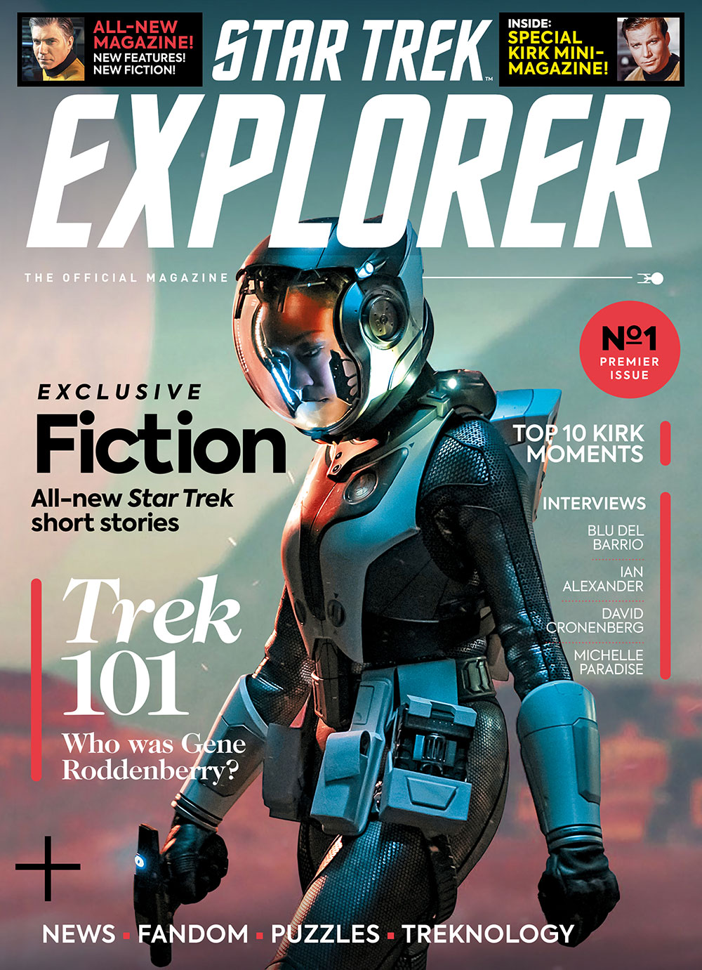 Star Trek Explorer – Issue #1 (Newsstand cover)