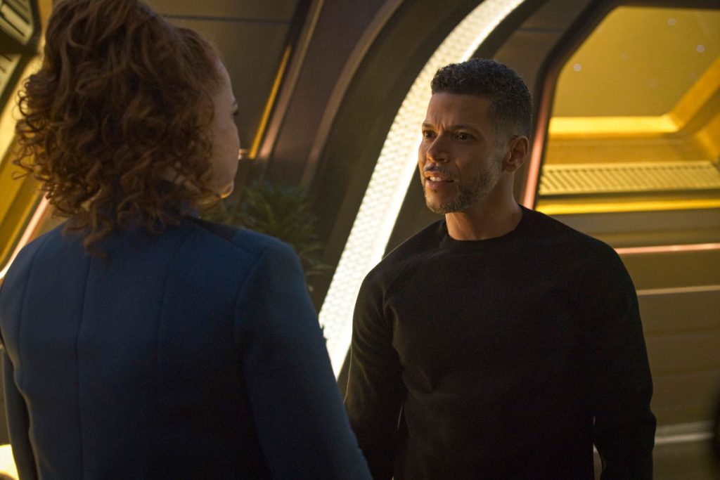 Mary Wiseman as Tilly and Wilson Cruz as Culber