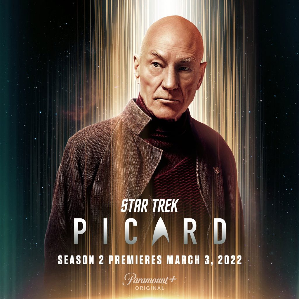 Star Trek: Picard season 2 premieres March 3, 2022