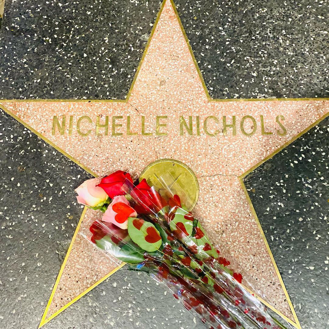 Nichelle Nichols’ Hollywood Walk of Fame star