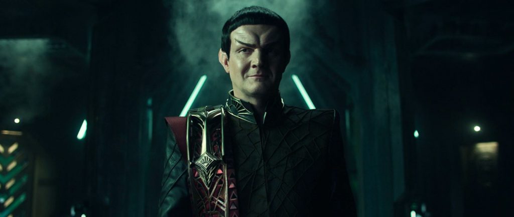 The Romulan commander