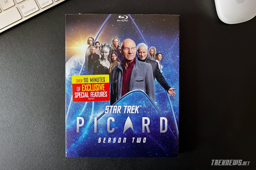 Star Trek: Picard Season 2 Blu-ray packaging