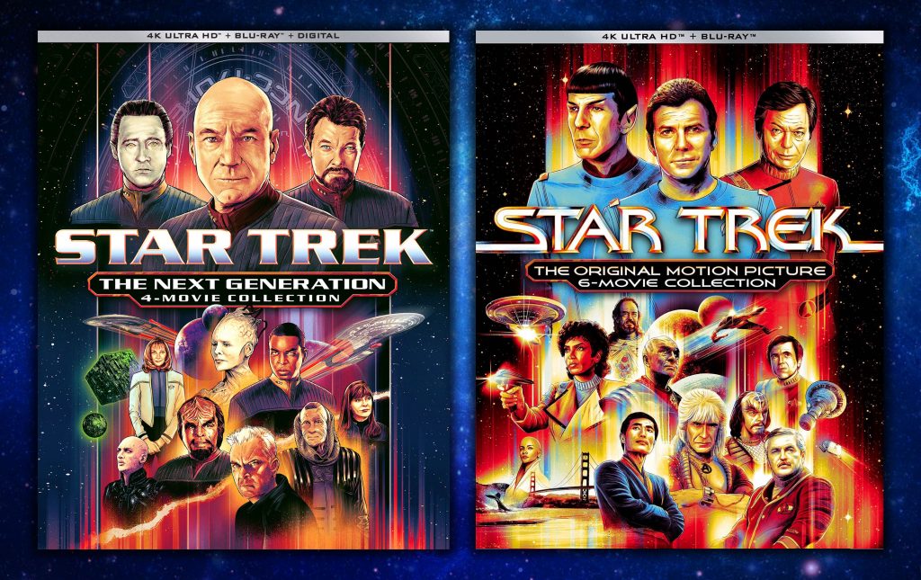 Star Trek: The Next Generation - 4-Movie Collection and Star Trek: The Original Motion Picture 6-Movie Collection