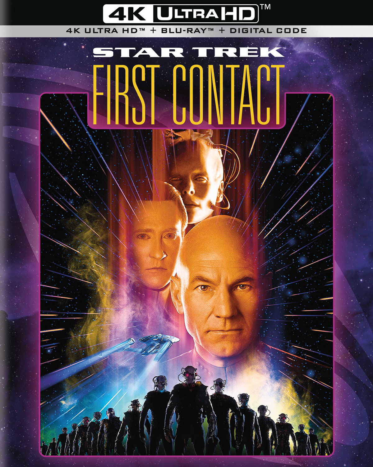 Star Trek: First Contact 4K Ultra HD cover art