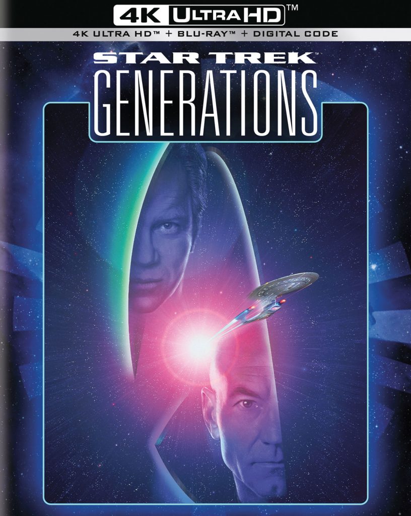 Star Trek: Generations 4K Ultra HD cover art