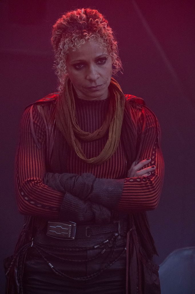 Michelle Hurd as Raffi Musiker in "Seventeen Seconds" Episode 303, Star Trek: Picard on Paramount+. Photo Credit: Trae Patton/Paramount+. ©2021 Viacom, International Inc. All Rights Reserved.