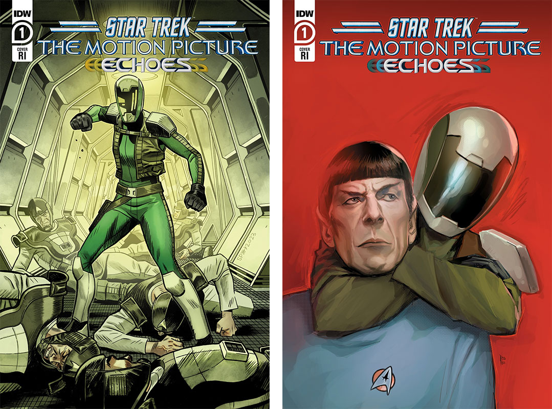 Star Trek: The Motion Picture – Echoes retailer incentive covers