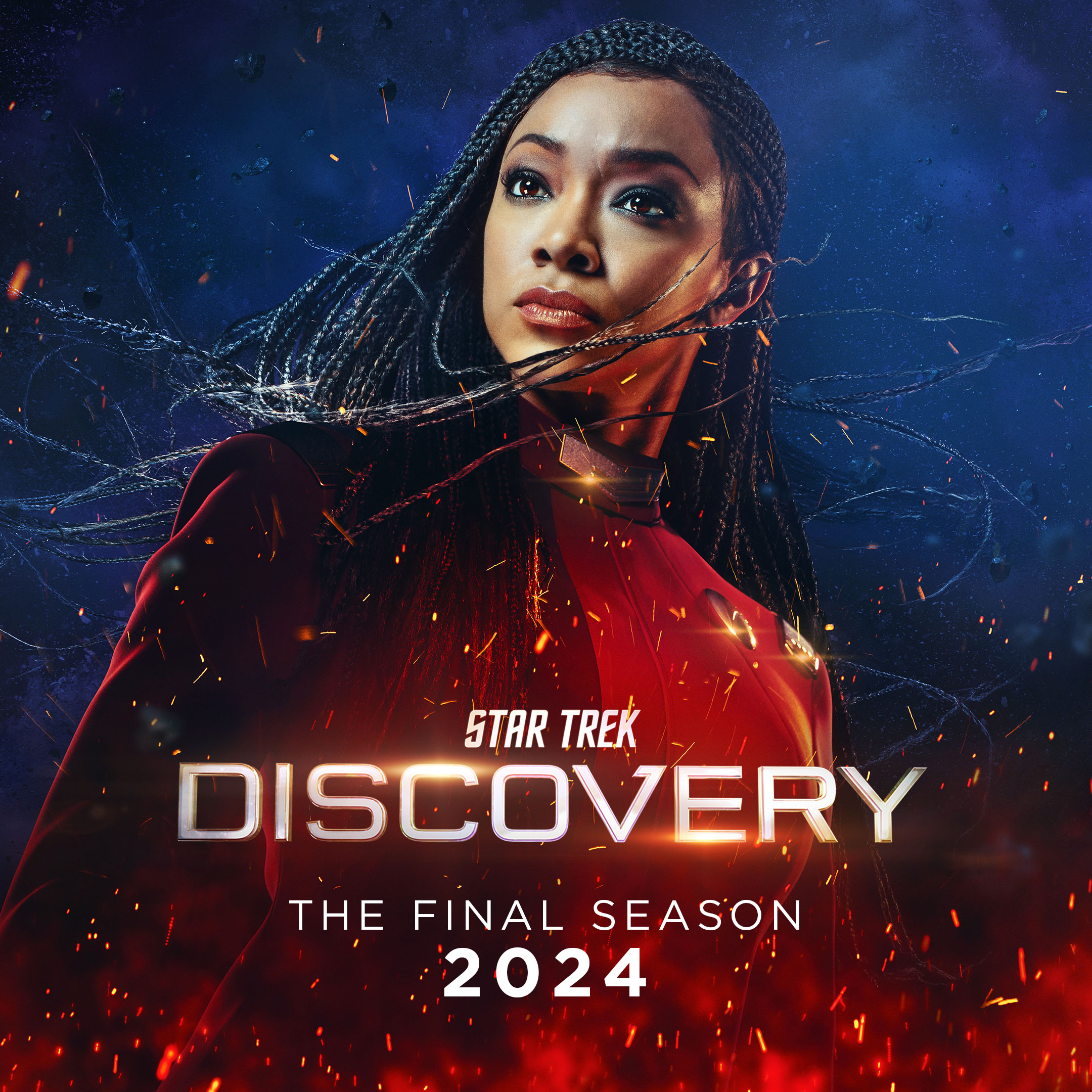 Star Trek: Discovery season 5 graphic posted on Twitter by @StarTrek