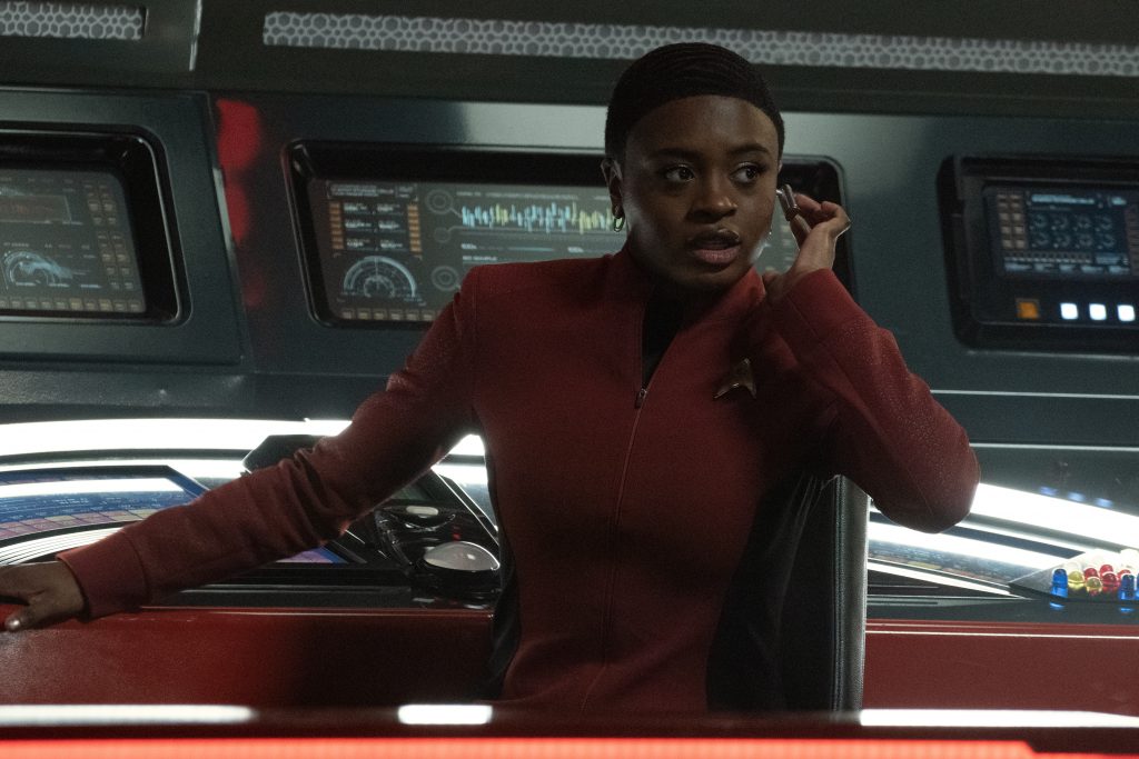 Celia Rose Gooding as Uhura