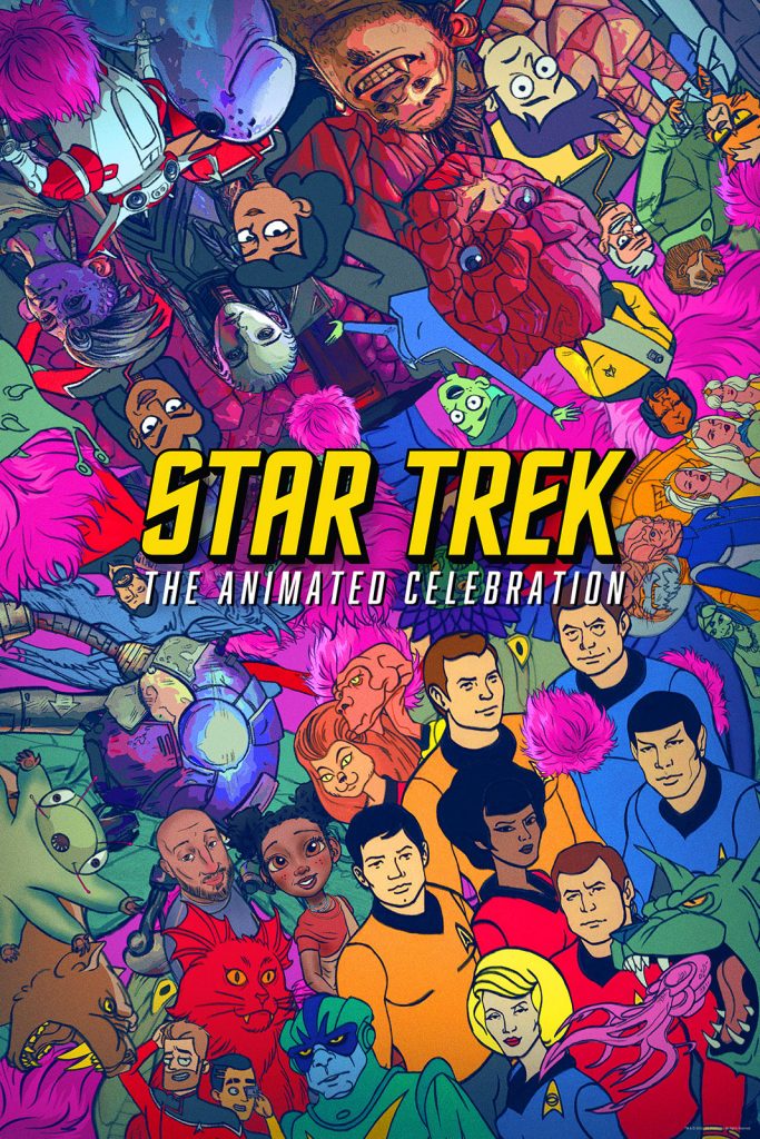 Star Trek: The Animation Celebration poster art
