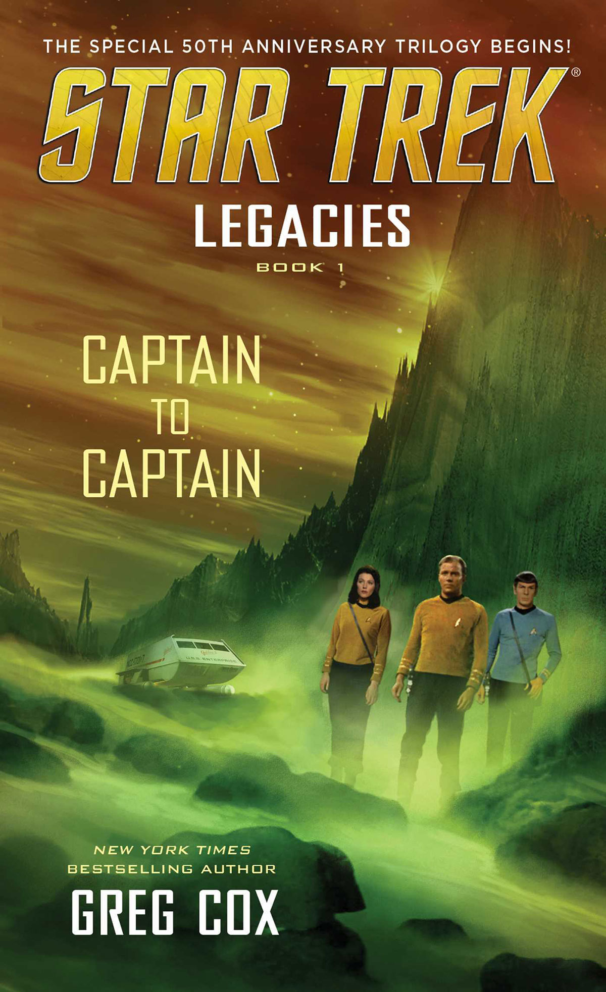 Star Trek: Legacies is a trilogy released in 2016 celebrating the 50th anniversary of Star Trek.