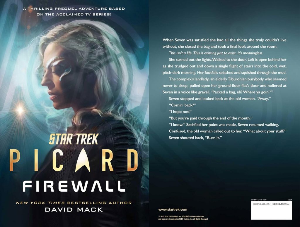 "Star Trek: Picard: Firewall" cover art
