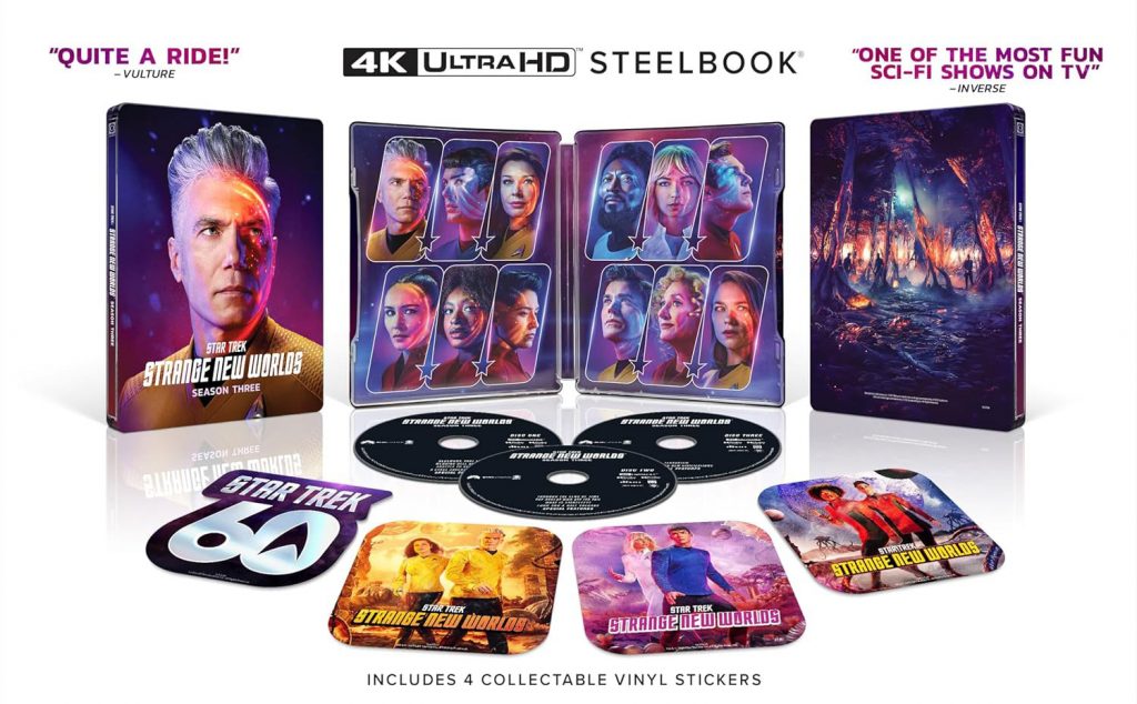 Star Trek: Strange New Worlds: Season 3 4K UHD Steelbook