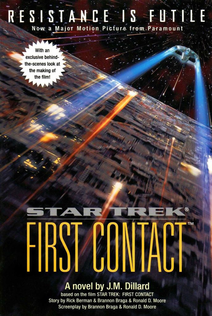 Star Trek: First Contact cover art