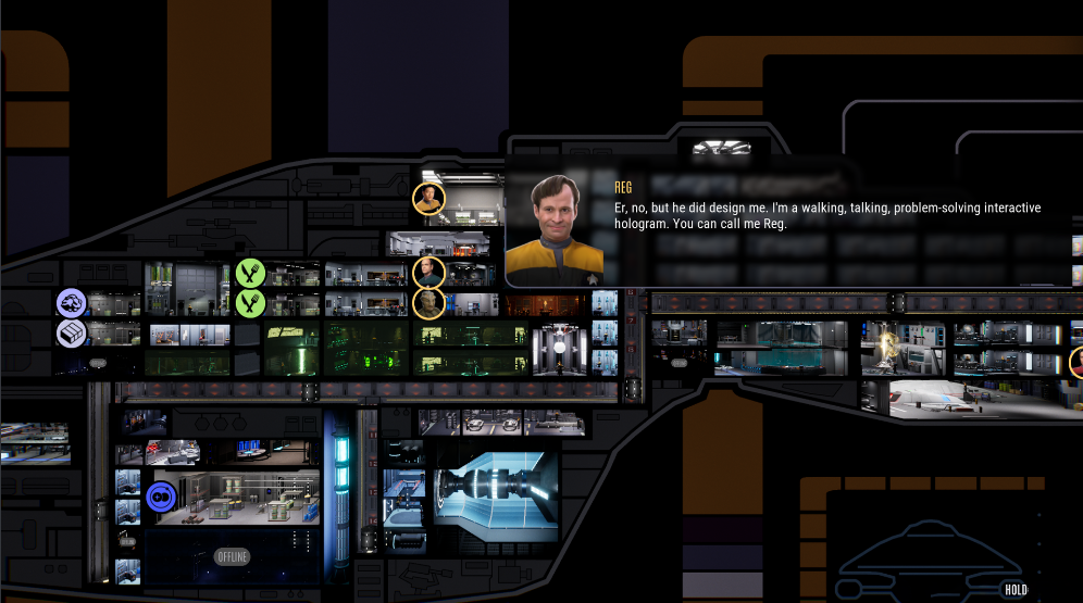Holographic Reg, as added in the "Delta Chronicles" DLC.