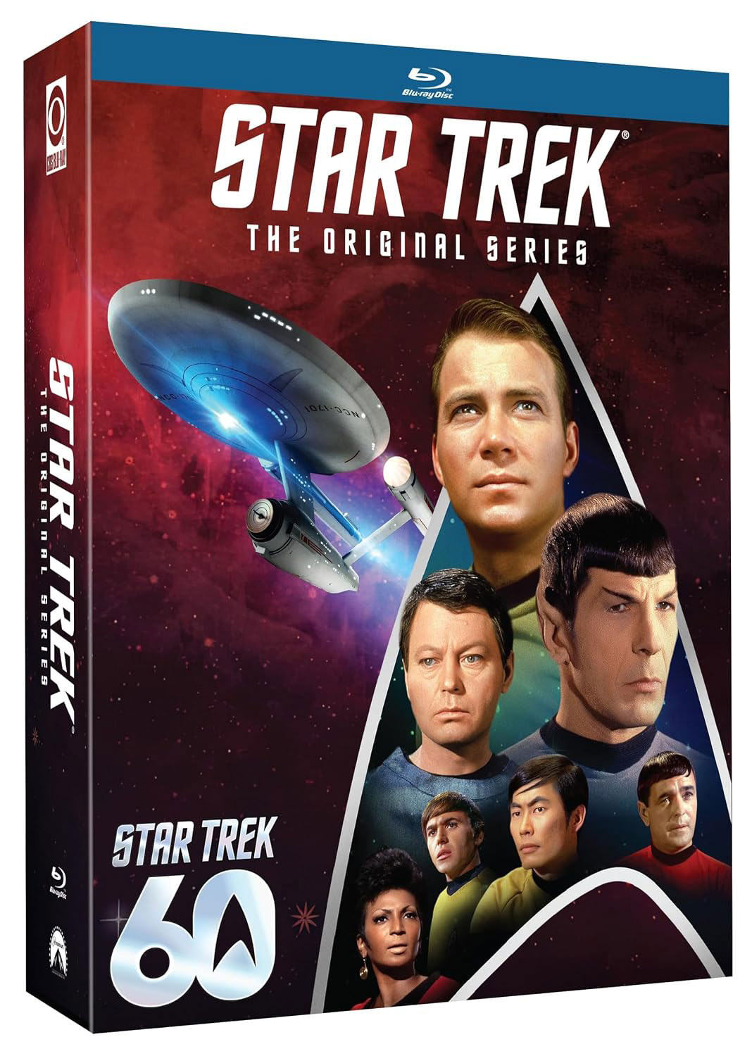 Star Trek: The Original Series – 60th Anniversary Blu-ray cover art