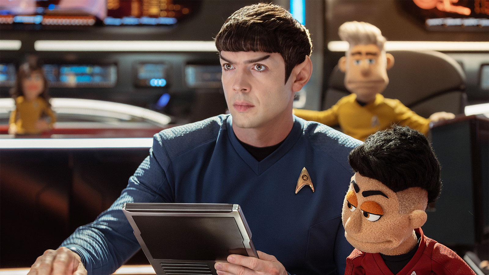 Star Trek: Strange New Worlds Season 4 Episode 5 Photos Tease a Bizarre Puppet-Filled Adventure